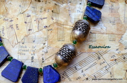 Moroccan beads from Caprilicious Jewellery