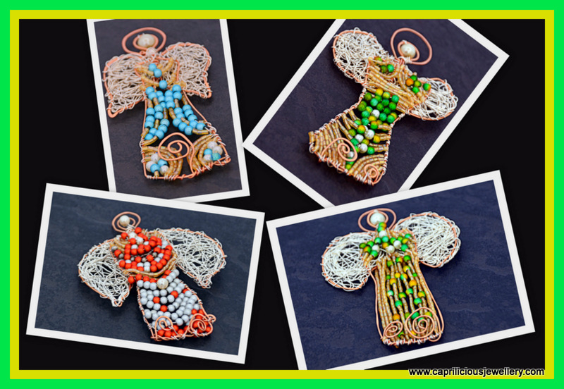 Angels for Christmas by Caprilicious Jewellery