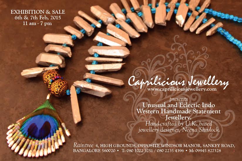 2015 exhibition at Raintree - Caprilicious Jewellery