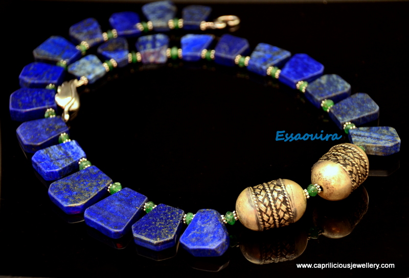 Lapis lazuli necklace from Caprilicious Jewellery
