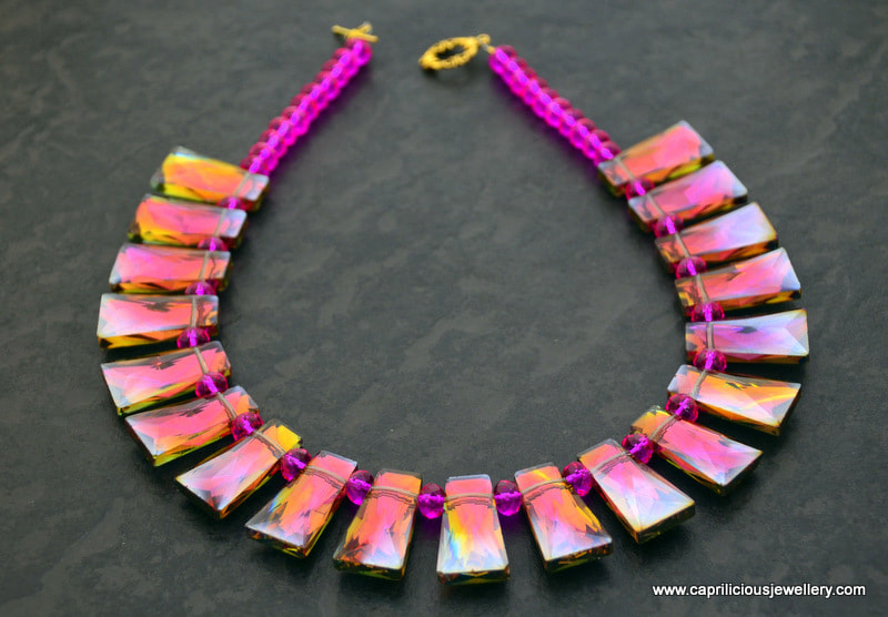 Shine On - crystal necklace by Caprilicious Jewellery