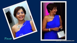 Jackie Pinto, Editor Indulge, Indian Express Bengaluru in Caprilicious Jewellery