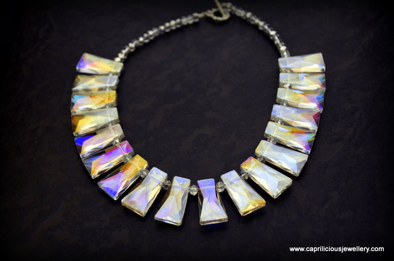 Shine On - crystal necklace by Caprilicious Jewellery