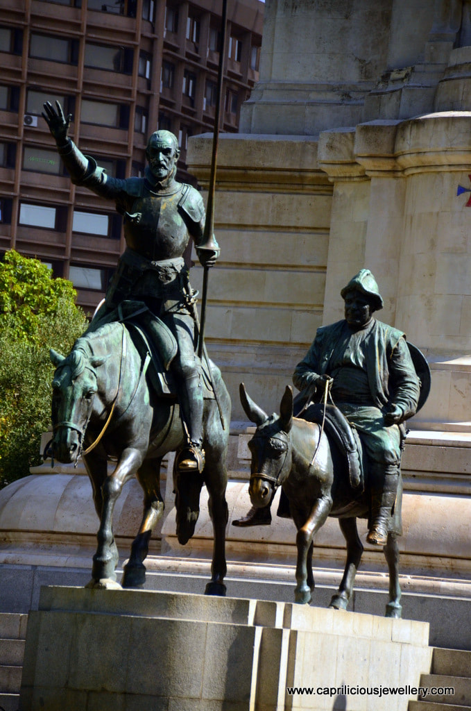 Don Quixote and Sancho Panza, Plaza Espana, Madrid
