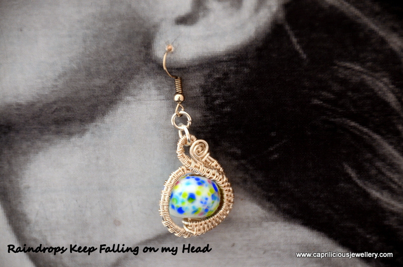 Raindrops - earrings by Caprilicious Jewellery
