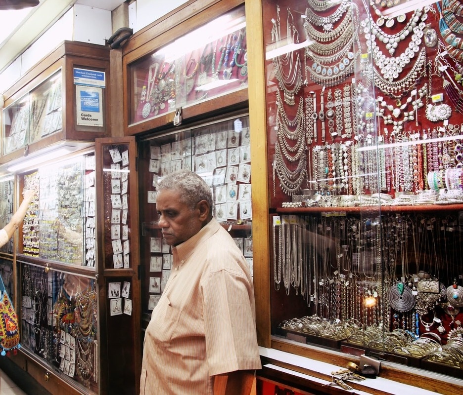 Silver shopping in Bengaluru, India