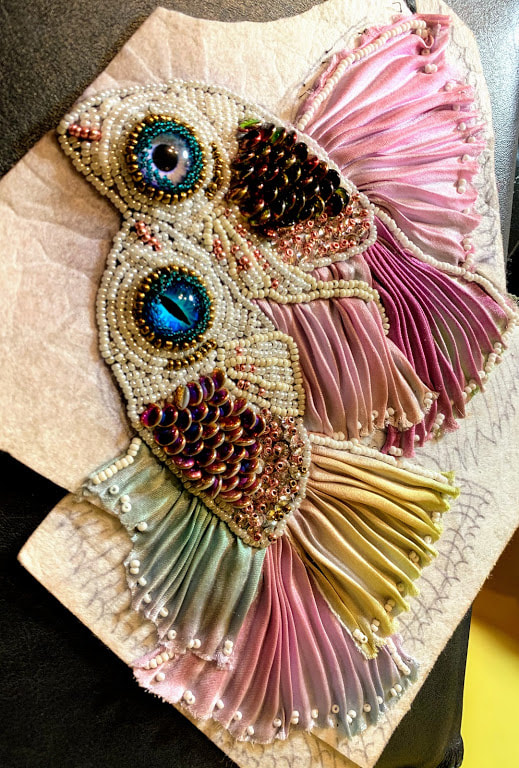 The Making of the Fish necklace by Caprilicious Jewellery, WIP