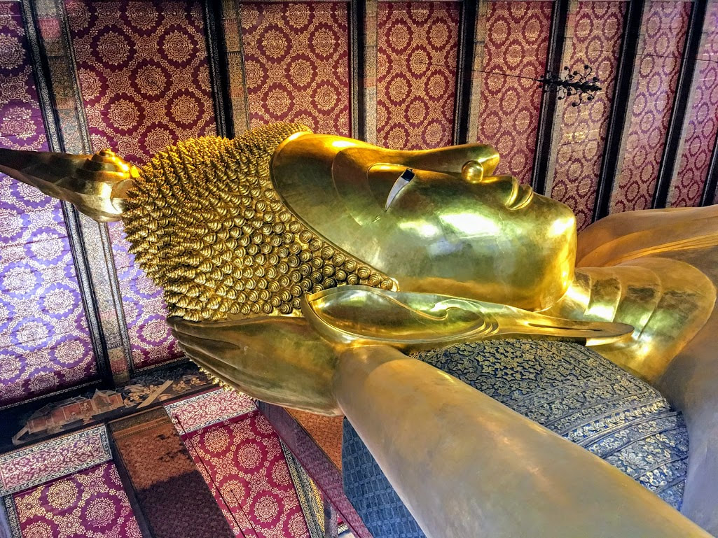 The Golden Reclining Buddha, Bangkok