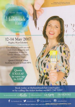 The Handmade Fair, Ragley Hall,Warwickshire, 12 - 14th May 2017