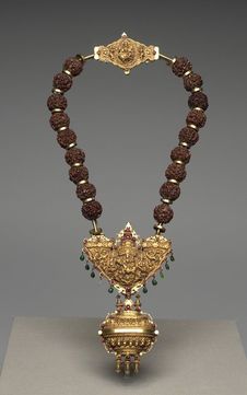 Rudraksh necklace