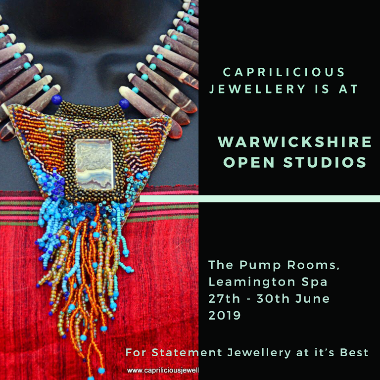 Warwickshire Open Studios 2019, Caprilicious Jewellery